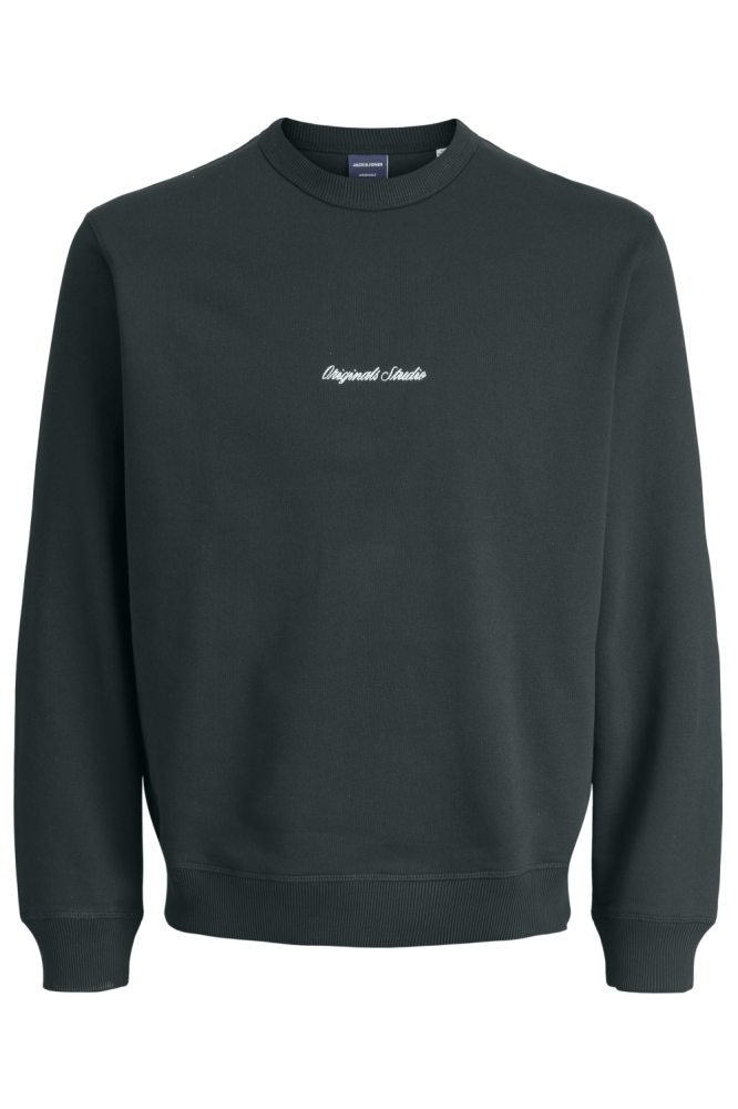 JORNORREBRO EMB SWEAT CREW NOOS 12282893 FOREST RIVER